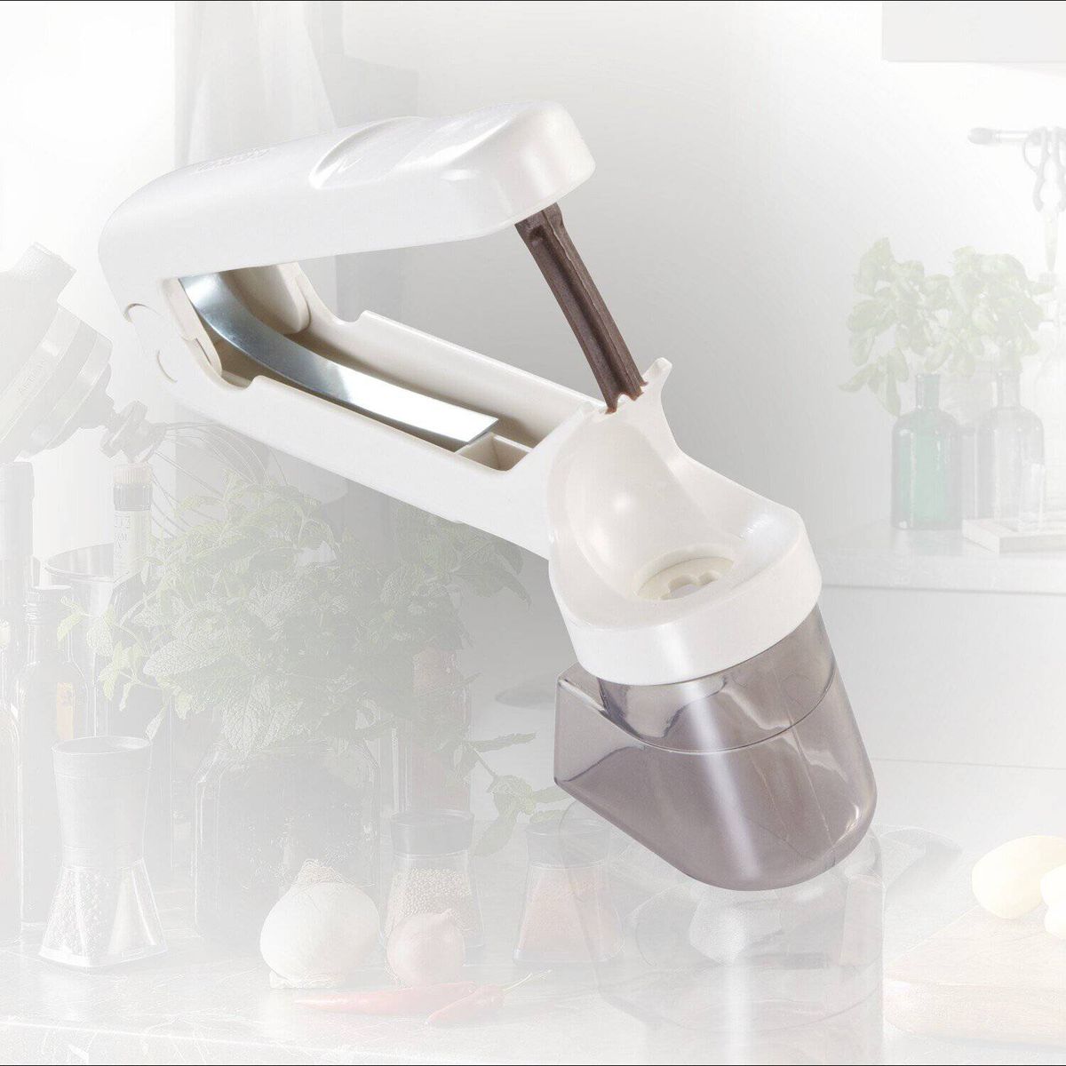 LEIFHEIT - Removedor de cuescos de cereza y aceitunas pequeña