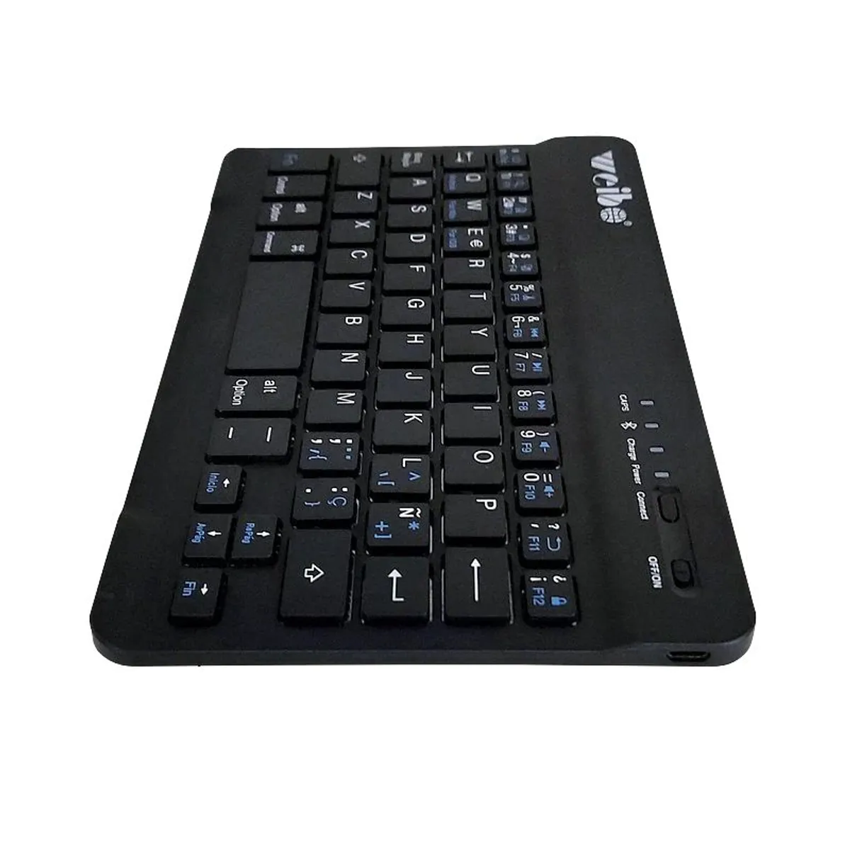 GENERICO - Mini Teclado Slim Inalámbrico Bluetooth Telefono Tablet Pc