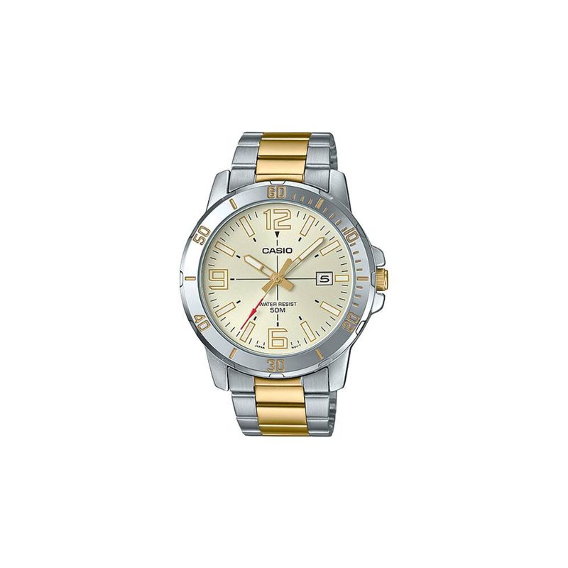 CASIO - Reloj Hombre Análogo Casio MTP-VD01SG-9BV