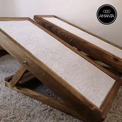 ELAB PROPIA - Rampa de madera para Mascotas deco