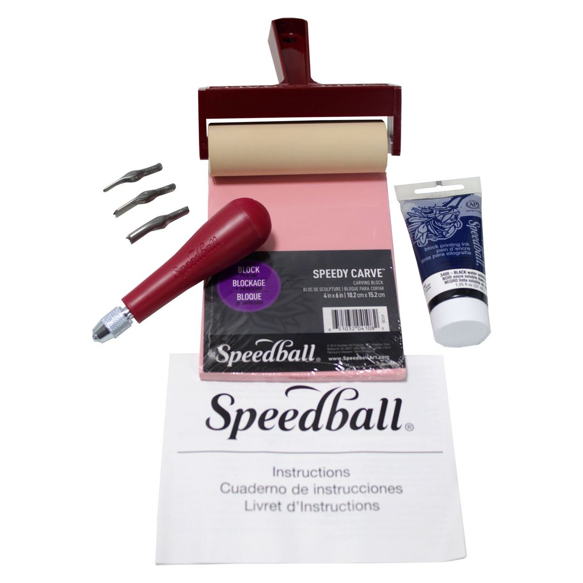 SPEEDBALL - Kit Super Value de Grabado Speedball