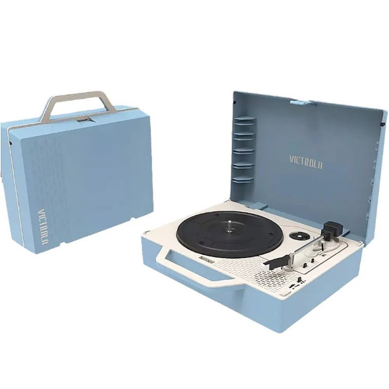VICTROLA - Tocadiscos Re Spin Victrola con Bluetooth Azul