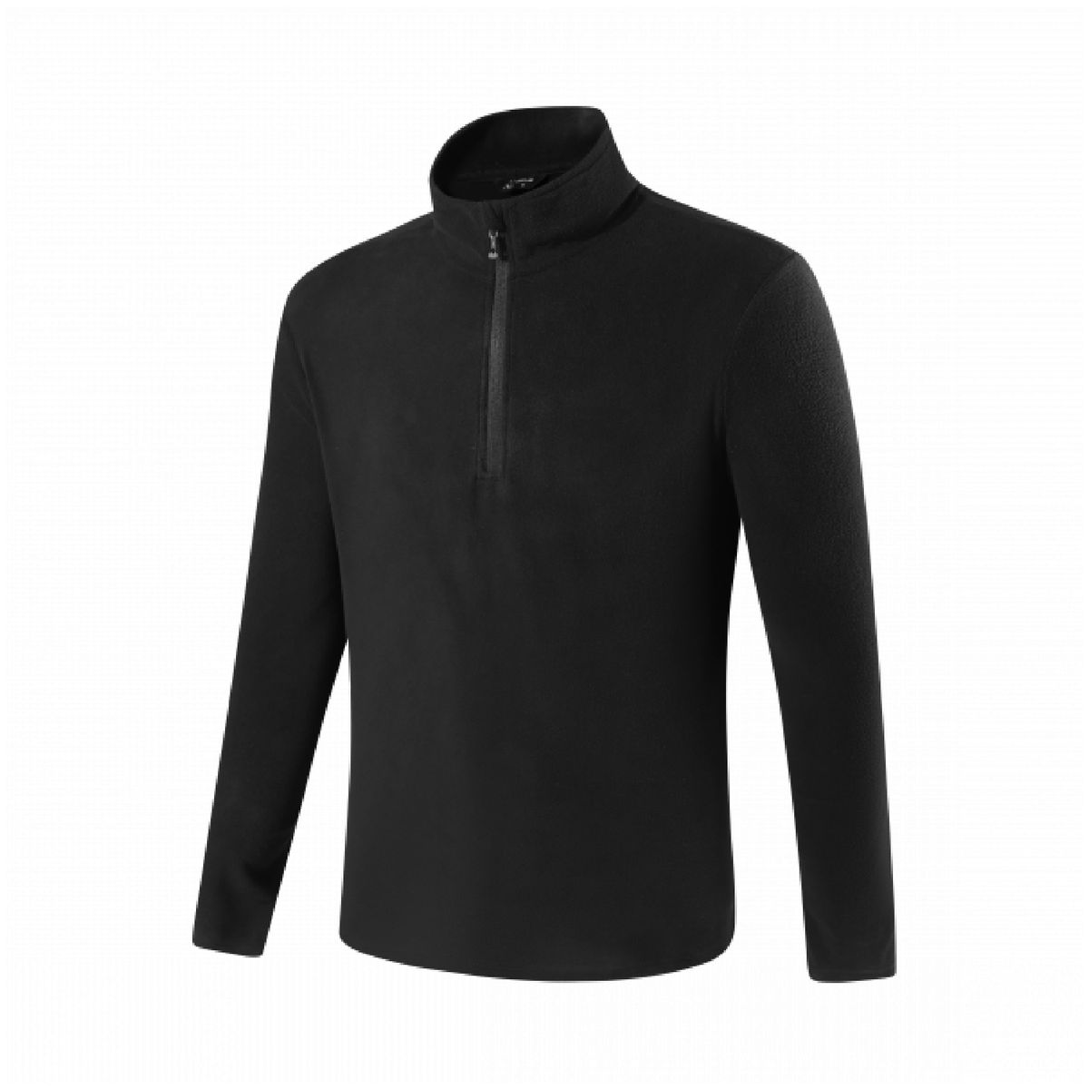 ANDESLAND OUTDOOR APPAREL - Polera Micropolar Segunda Capa Chilla Negro Hombre