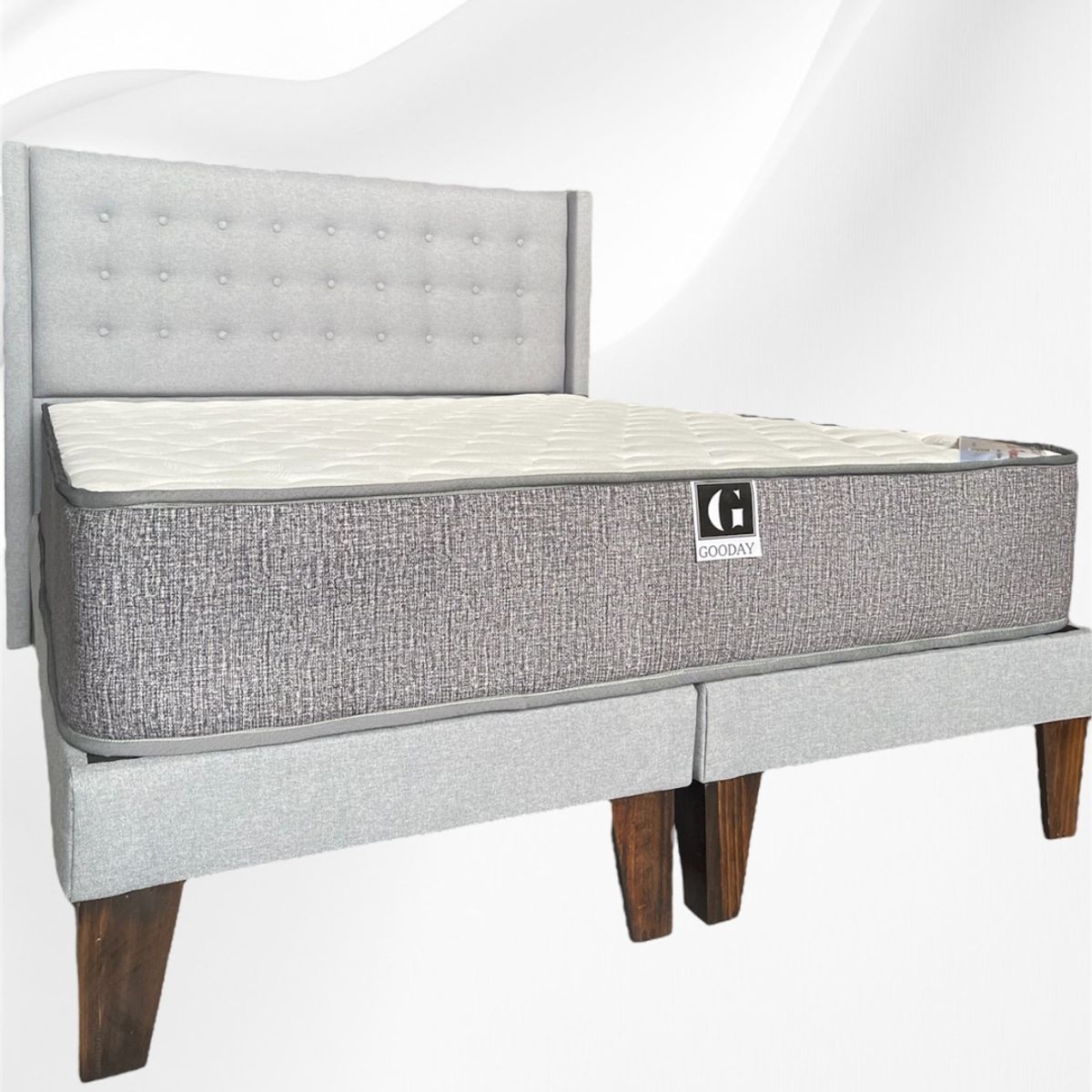 GOODAY - Cama europea 2 plazas.