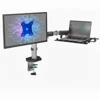 Soporte Brazo Doble Monitor Notebook Escritorio Lujo