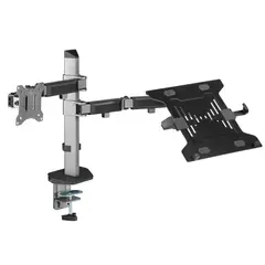 LINKON - Soporte Brazo Doble Monitor Notebook Escritorio Lujo