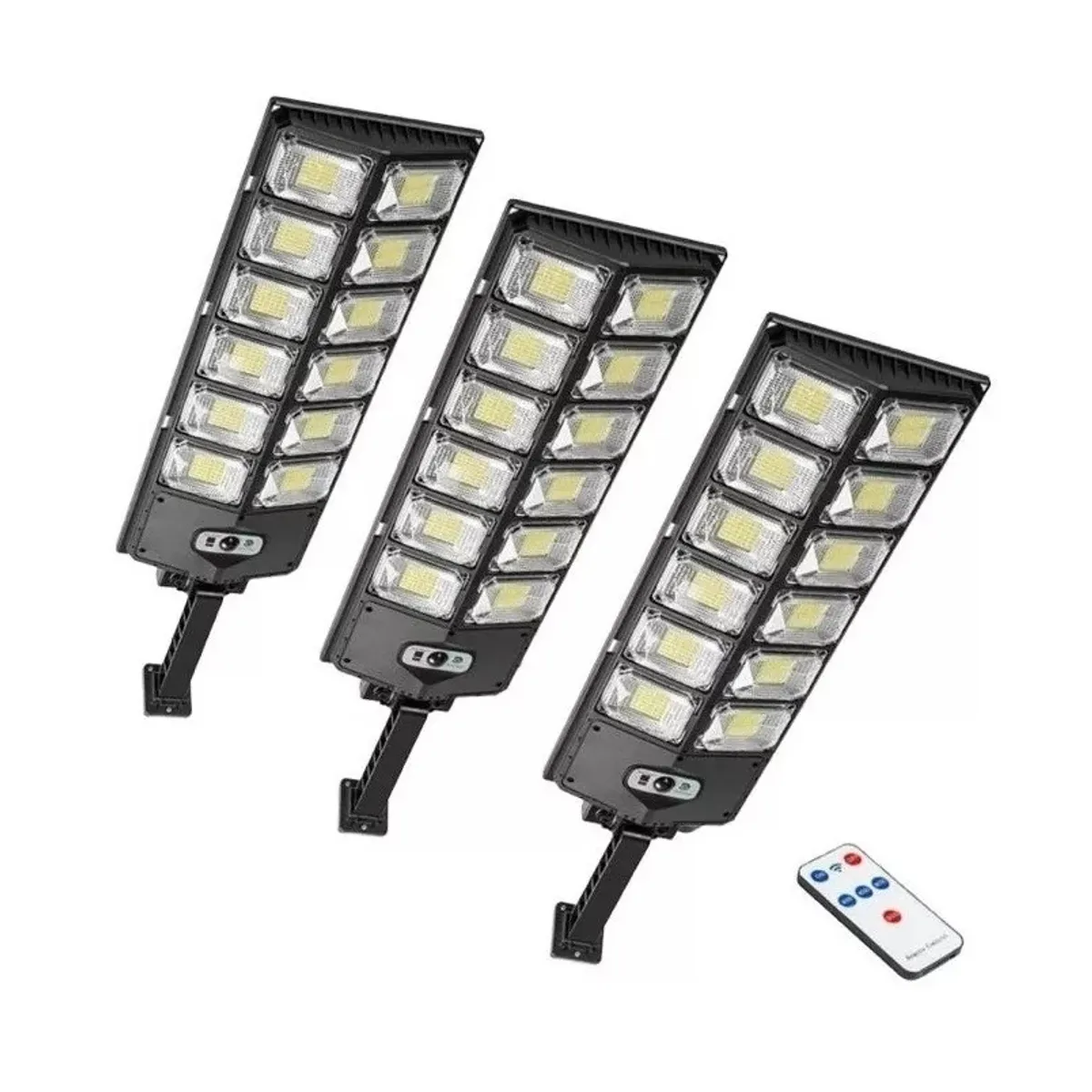 EOLAND - X3 Foco Led Sensor Focos Solares Lamparas Aplique Exterior 400w