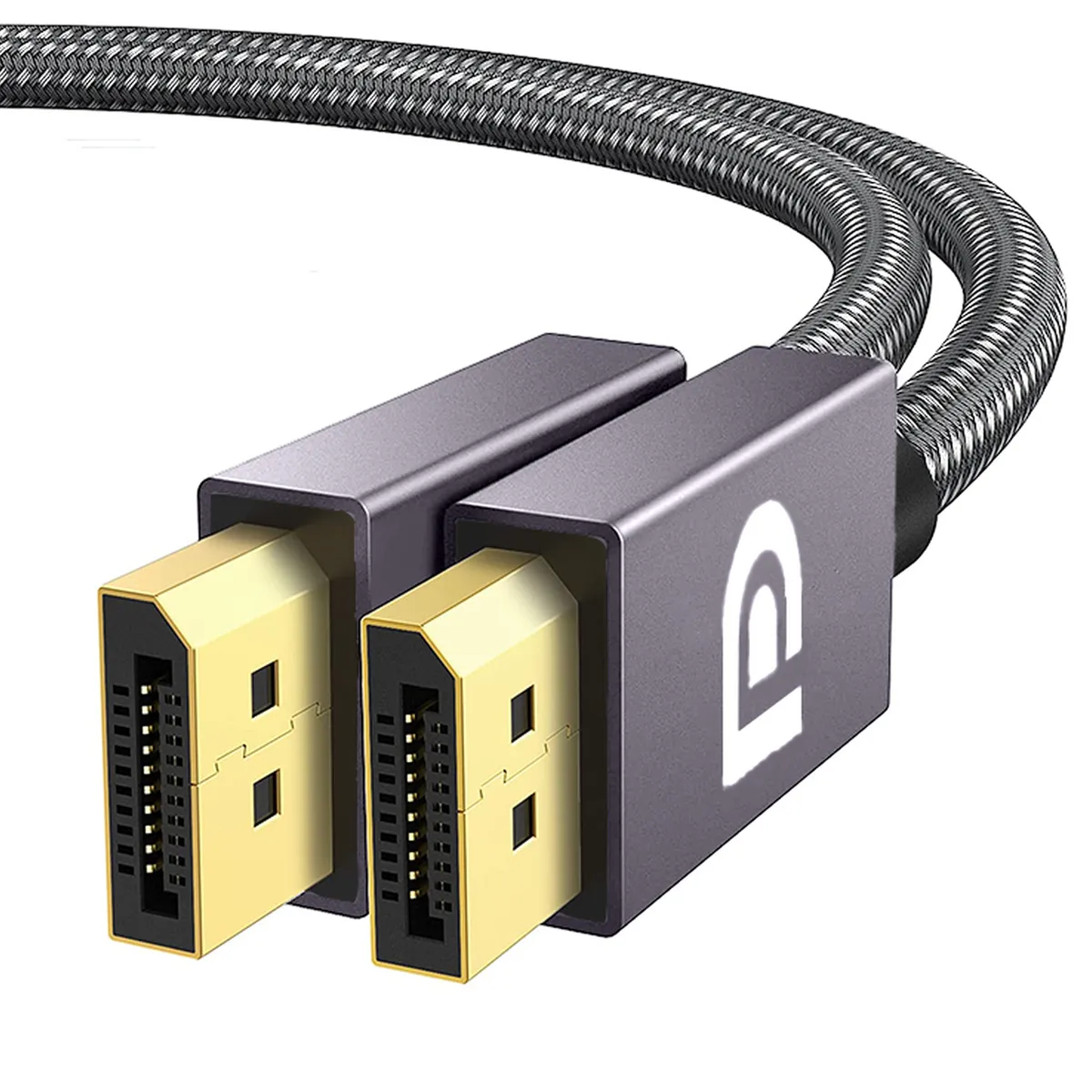 LINKON - Cable Displayport 8k (8k 60hz / 4k 144hz/ 2k 165hz) V1.4 2mt