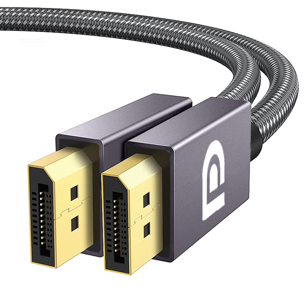 LINKON - Cable Displayport 8k (8k 60hz / 4k 144hz/ 2k 165hz) V1.4 2mt