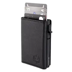 HARDLEY - Billetera Hombre De Cuero Tarjetero Rfid