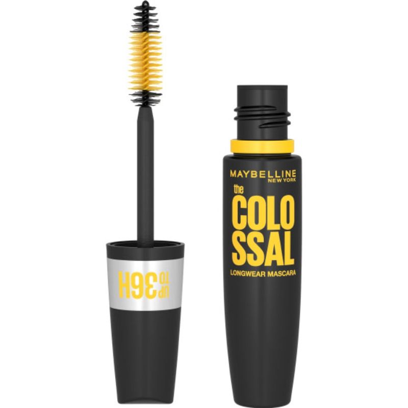 MAYBELLINE - Máscara The Colossal Very Black Up to 36H Aprueba de agua