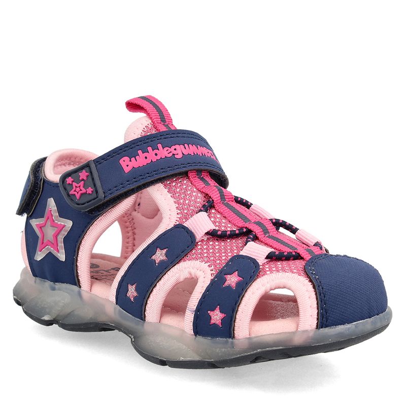 BUBBLE GUMMERS - SANDALIA NIÑA BUBBLEGUMMERS UNAI AZUL MARINO 18-21