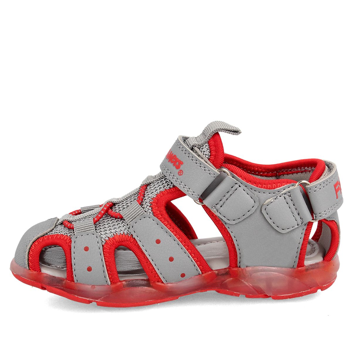 BUBBLE GUMMERS - SANDALIA NIÑO BUBBLEGUMMERS UNAI GRIS 18-21