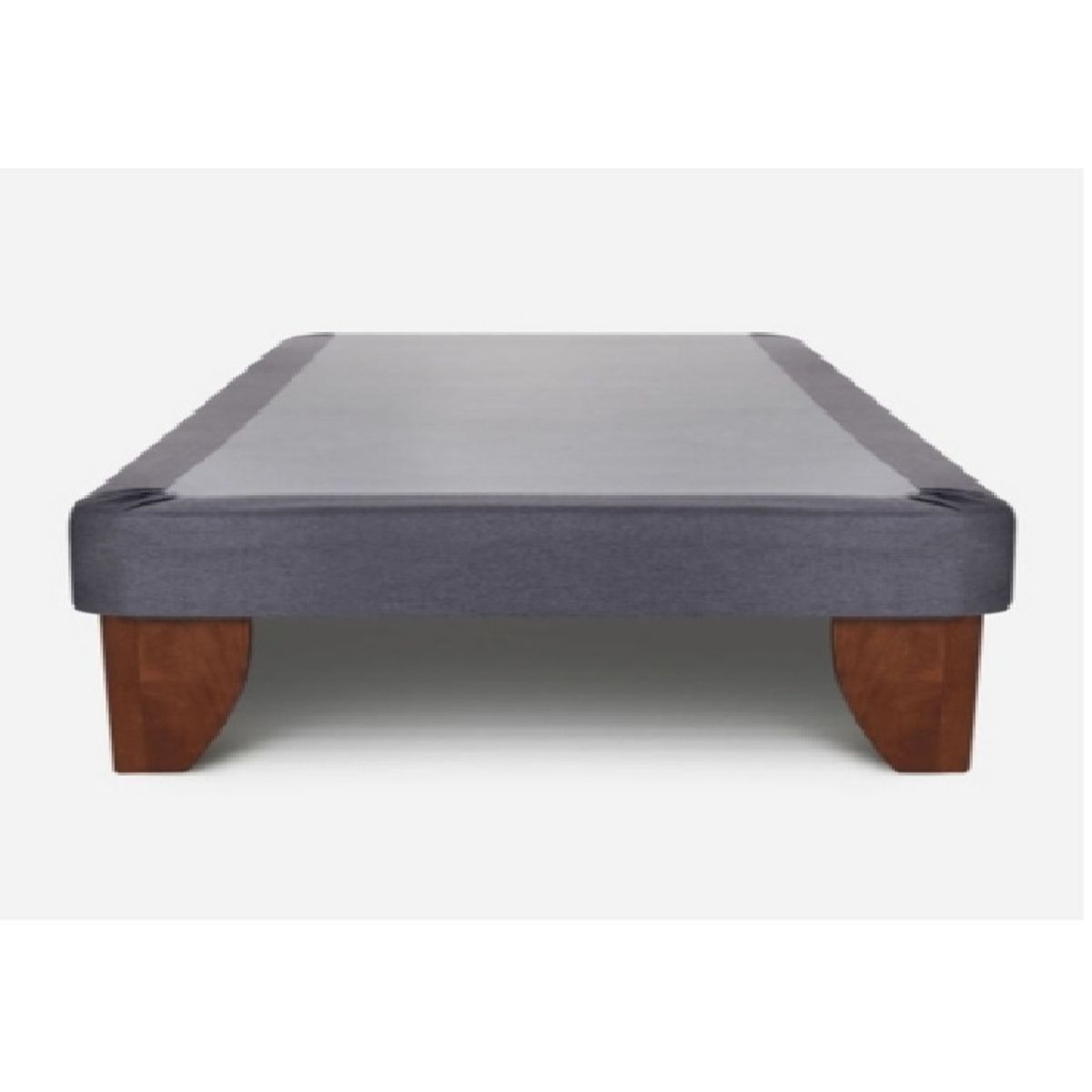 GENERICO - Base Europea para cama 1 Plaza 90x190cm LINO gris oscuro