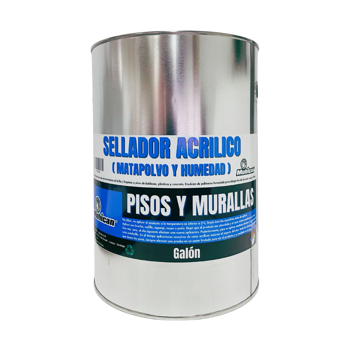 MOHICAN - SELLADOR ACRILICO MATAPOLVO Y HUMEDAD 1 GALÓN MOHICAN