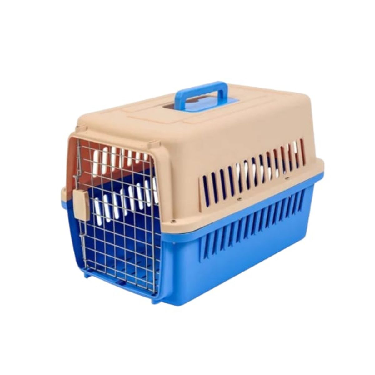 GENERICO - Jaula Transportadora Para Mascotas Canil De Transporte Azul