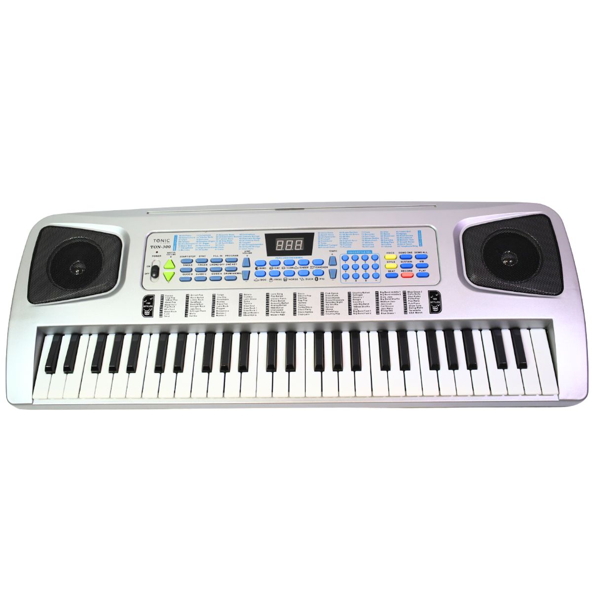 TONIC PIANOS - Teclado Musical Piano 54 Notas Ton-300 Tonic