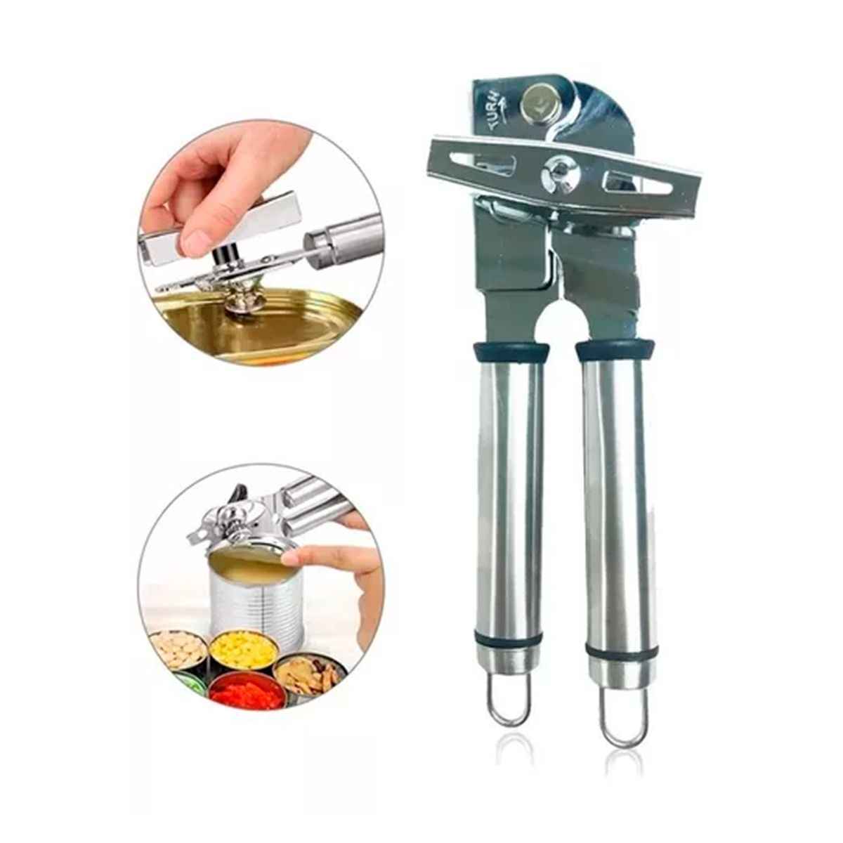 GENERICO - Abridor De Latas Mariposa De Acero inoxidable