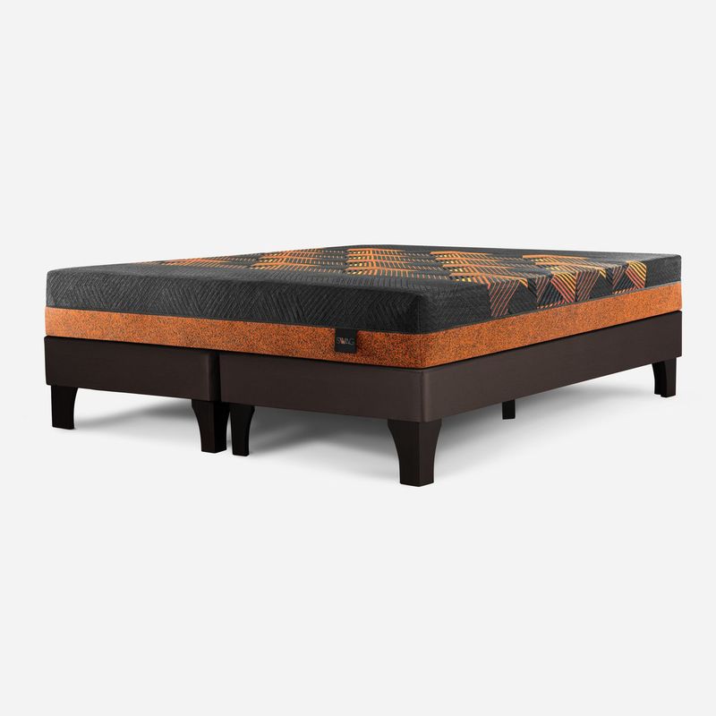 ROSEN - Cama Europea New Swag King 180 X 200 cm Base Moro