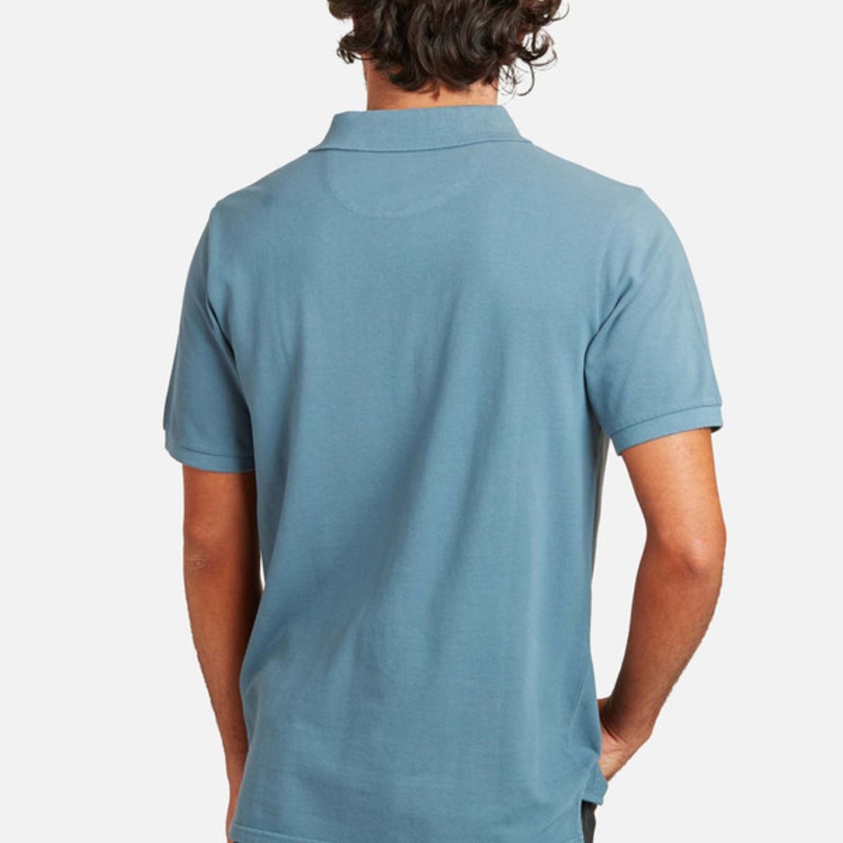 RIP CURL - Polera M/C 6P296 Celeste Hombre Ripcurl