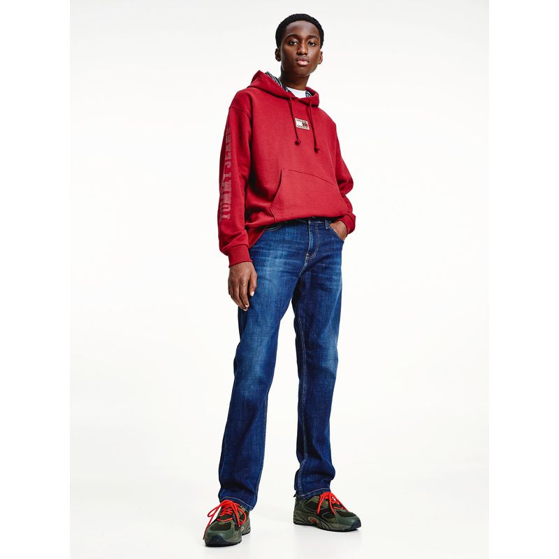 TOMMY HILFIGER - Jeans Ryan Straight Desteñidos Azul Tommy Jeans