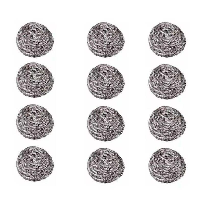 GENERICO - Set 12 Virutillas Esponjas Para Limpieza De Cocina