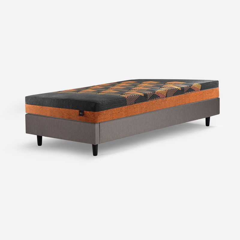 ROSEN - Cama Europea New Swag 1 Plaza 90 X 200 cm To Go