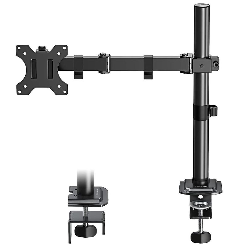 LINKON - Soporte Brazo Para Monitor Vertical De Escritorio Linkon