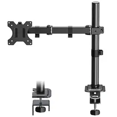 LINKON - Soporte Brazo Para Monitor Vertical De Escritorio