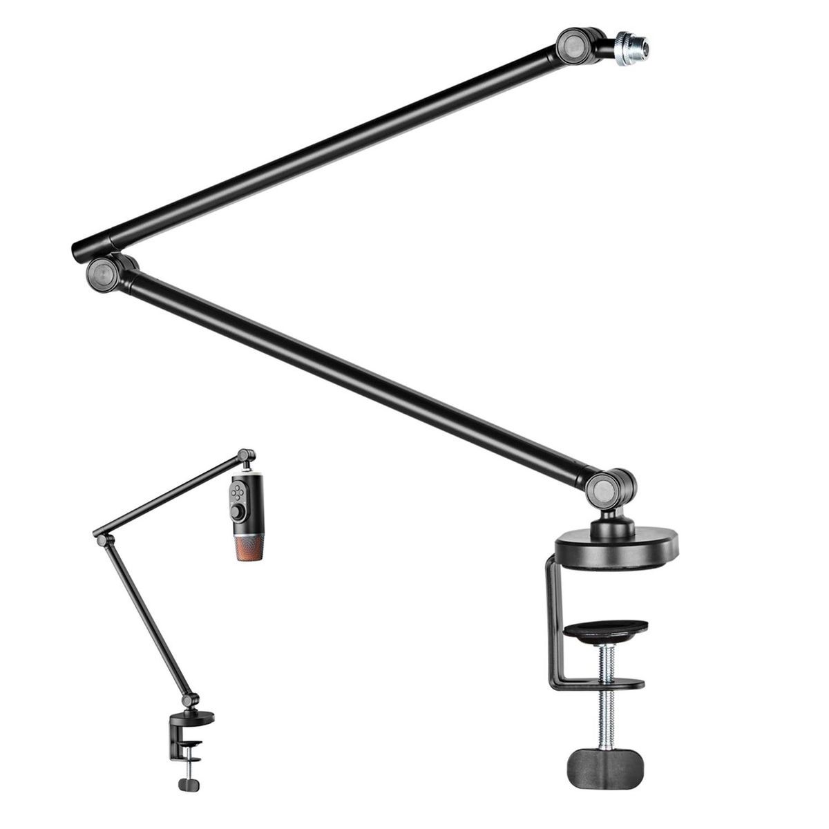 LINKON - Soporte Para Microfono Condensador Universal Linkon Ajustabl