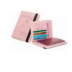 GENERICO - Porta Pasaporte Funda Protectora Con Rfid