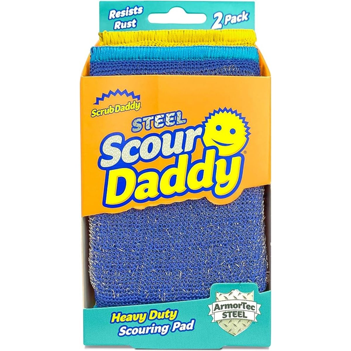 SCRUB DADDY - Esponja Acero Inoxidable Scour Daddy 2 Un SCRUB DADDY