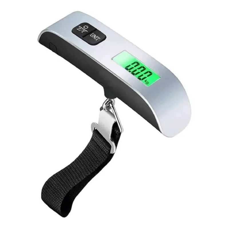 GENERICO - Balanza Digital Pesa de Mano hasta 50kg Lcd