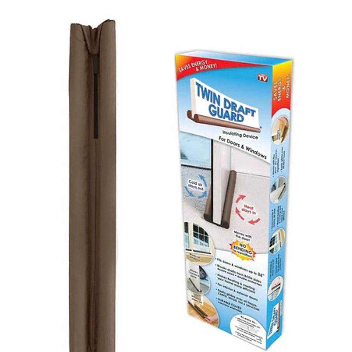 CARIBEE - Protector Aislante Frío Y Polvo Para Puertas Ventanas