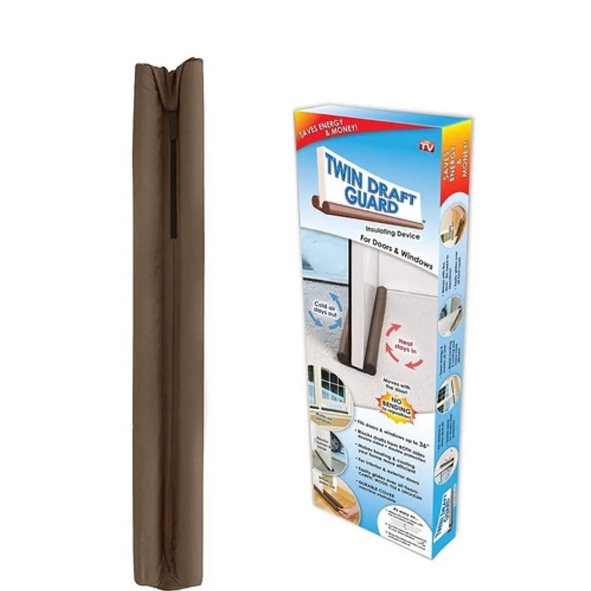 CARIBEE - Protector Aislante Frío Y Polvo Para Puertas Ventanas