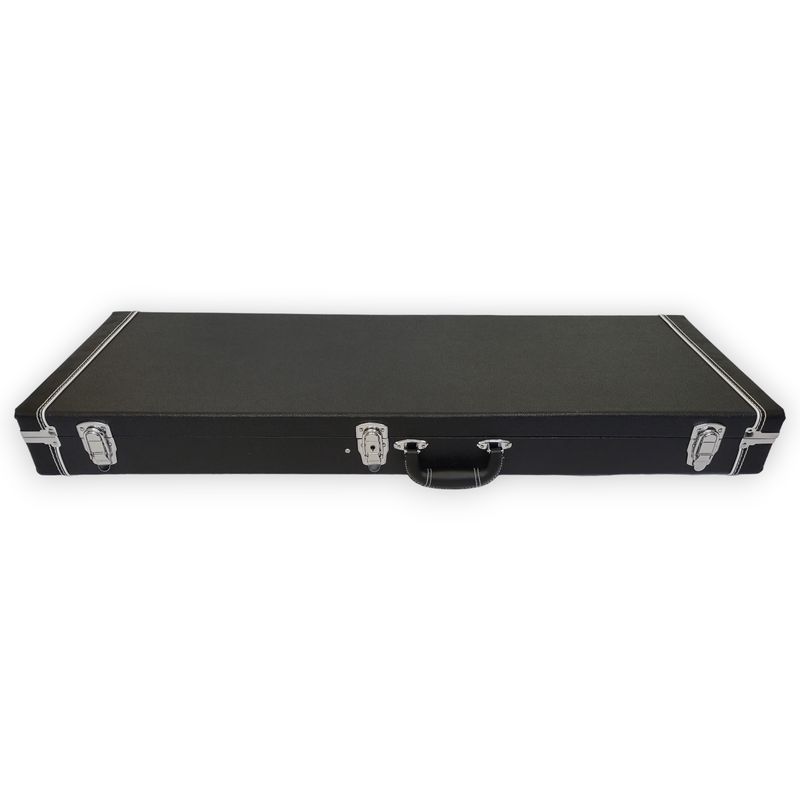 MUSICBAGS - Case tipo Maleta Music Bags para Guitarra Eléctrica Negra MUB-15EG