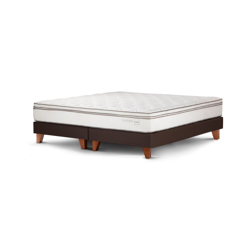 ROSEN - Box Spring Rosen Classique+ 2 Plazas BD 150 x 200 cm
