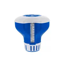 GENERICO - Flotador Cloro Grande Para Piscina con termometro