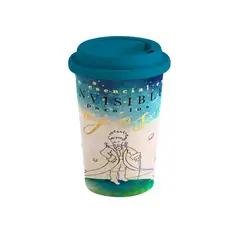 GENERICO - Vaso Ecologico de Bambu 350 ml –El Principito con Capa
