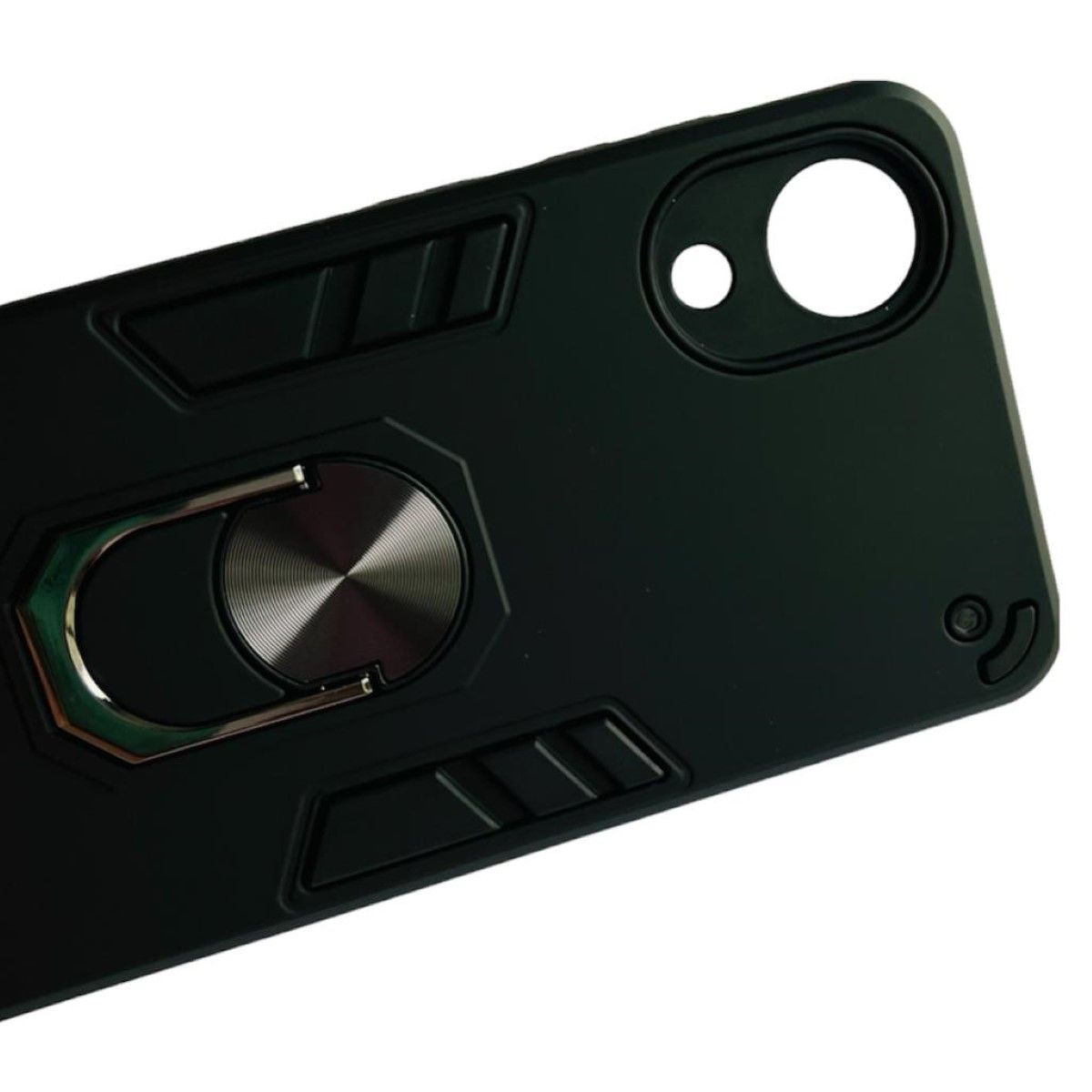 GENERICO - Carcasa Para Samsung A03 Core Anti Golpes Anillo Negro