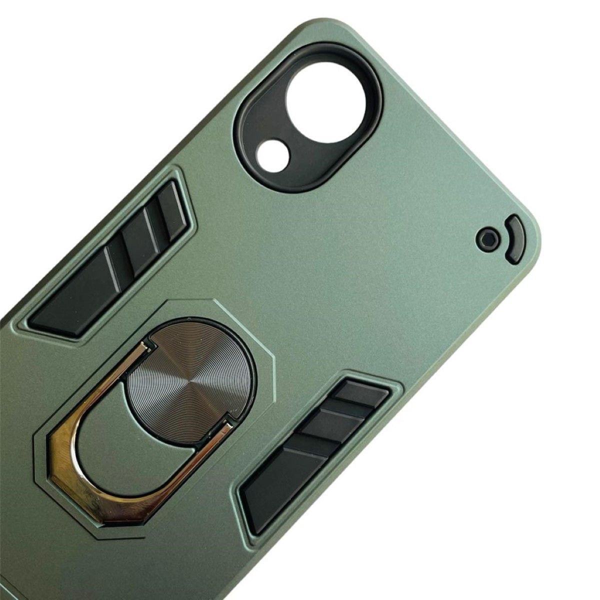 GENERICO - Carcasa Para Samsung A03 Core Anti Golpes Anillo Plomo