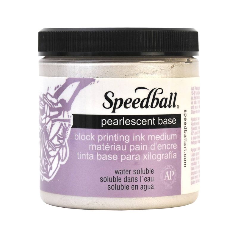 SPEEDBALL - Base perlada para pinturas de grabado Speedball 225cc