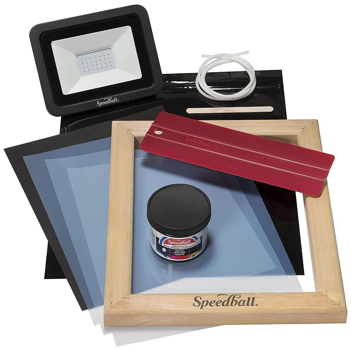 SPEEDBALL - Kit de Serigrafía Speed Screens Todo en uno Speedball