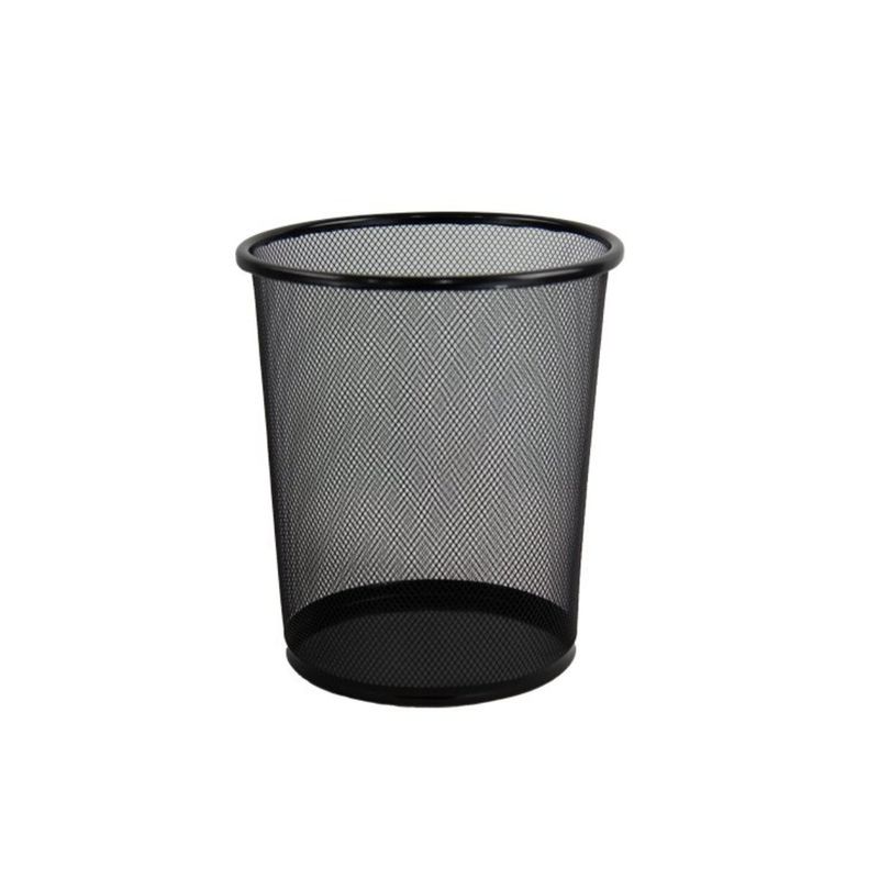 GENERICO - Papelero 29CM metalico negro Bighouse