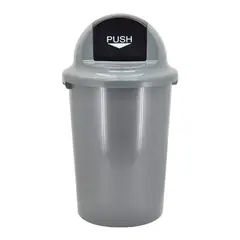 GENERICO - Basurero 40 litros Tapa negro Bighouse