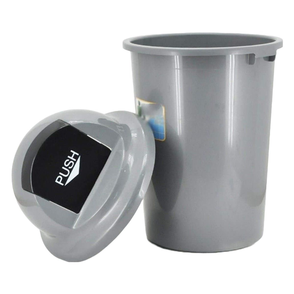 GENERICO - Basurero 40 litros Tapa negro Bighouse