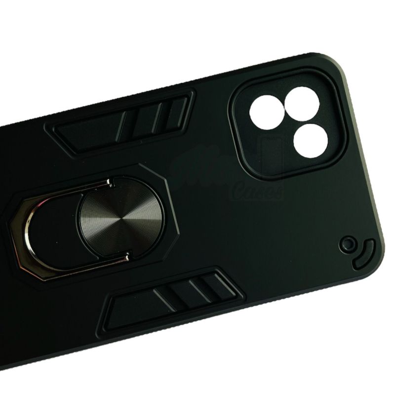 GENERICO - Carcasa Para Samsung A03 Normal Anti Golpes Anillo Negro