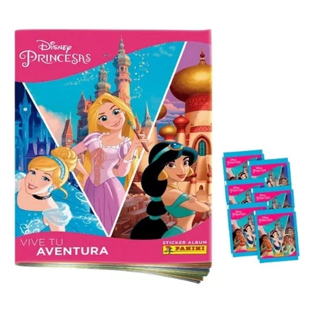 PANINI CHILE - DISNEY PRINCESAS VIVE TU AVENTURA COMPLETO A PEGAR