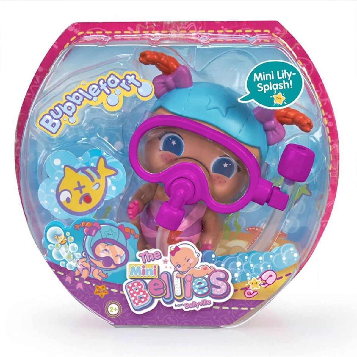 IMEXPORTA - Muñeca “The Mini Bellies” Mini Muak Bubblefart