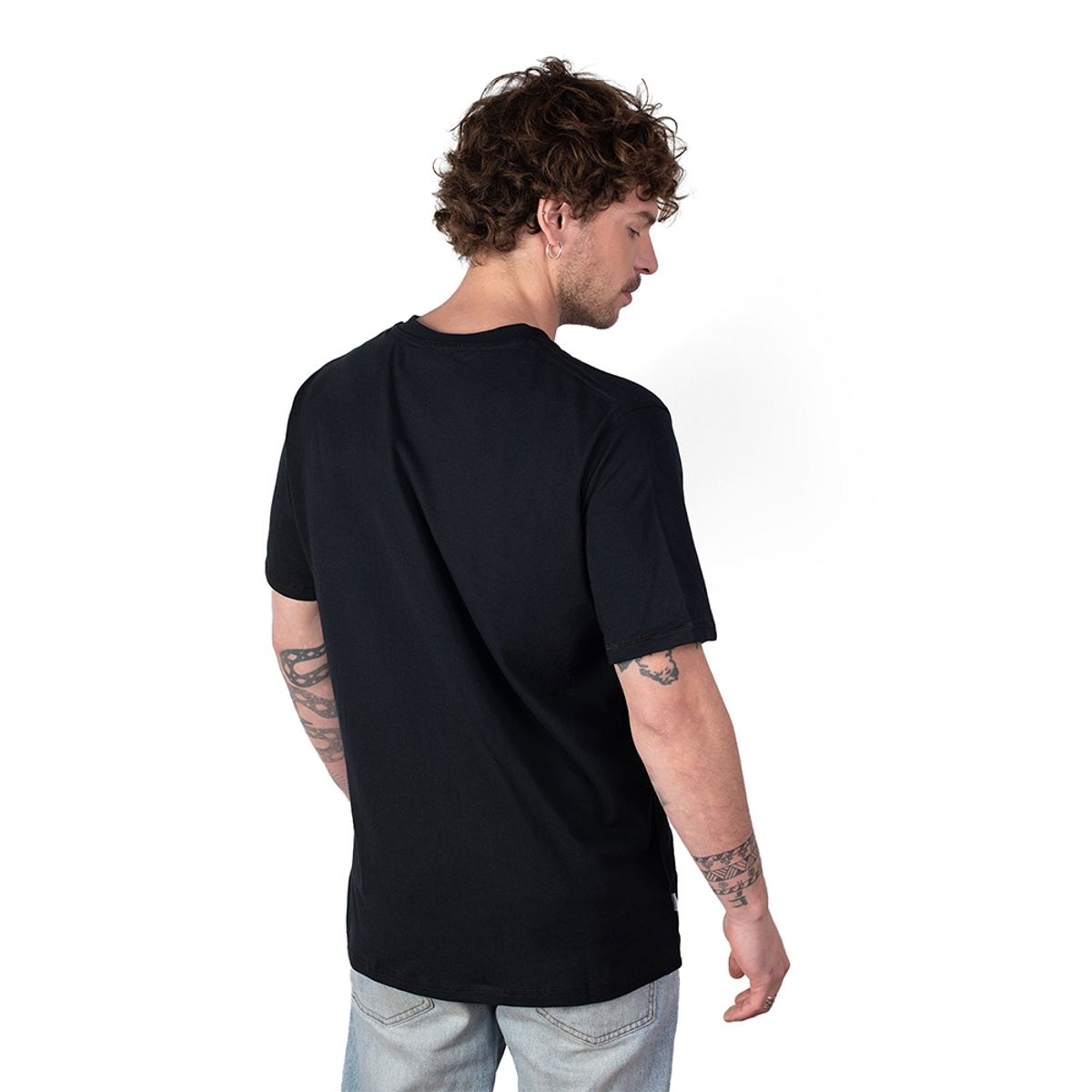 LENGA - Polera Cuello V De Hombre 100 Algodón Orgánico Ranco Lenga®